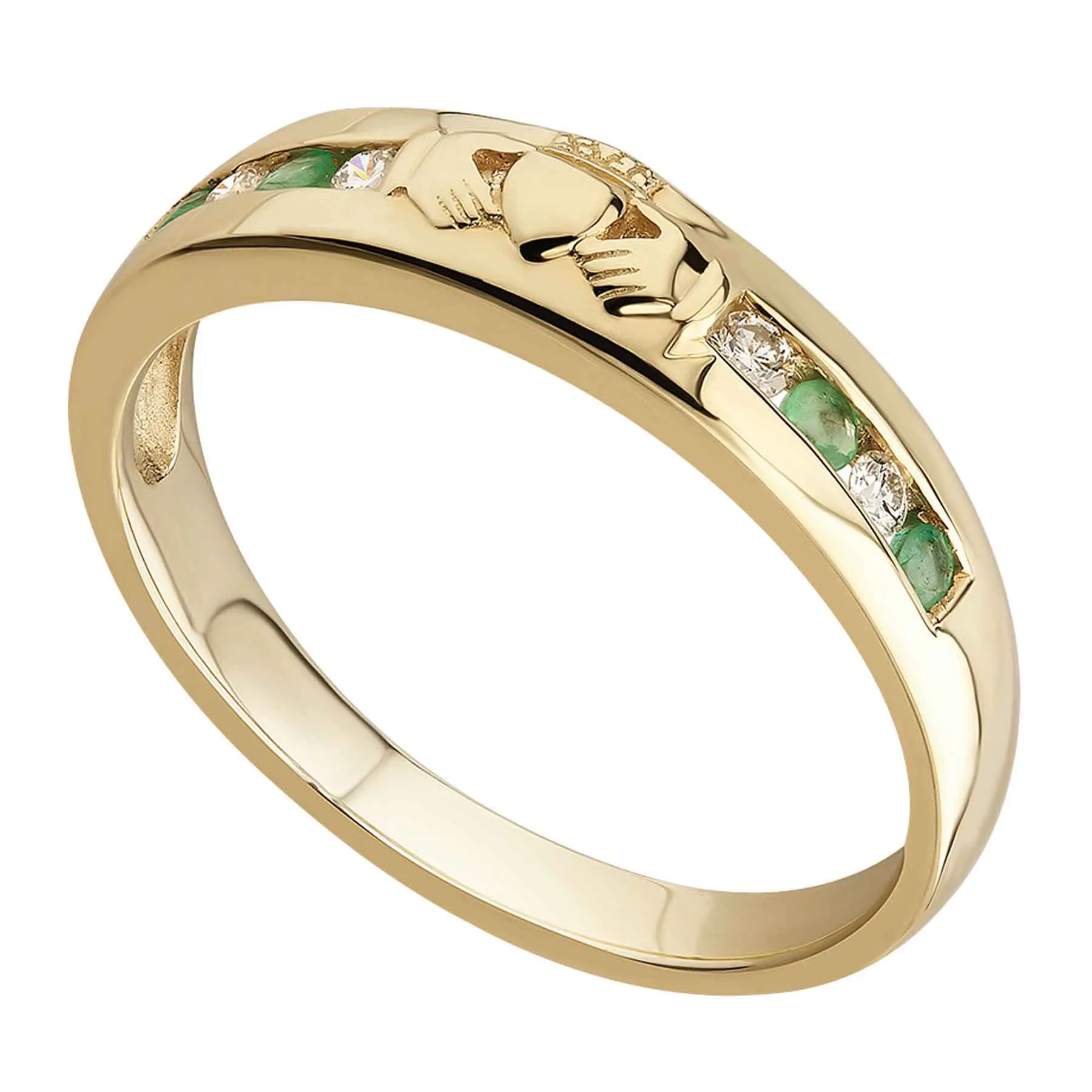 14K Claddagh Ring