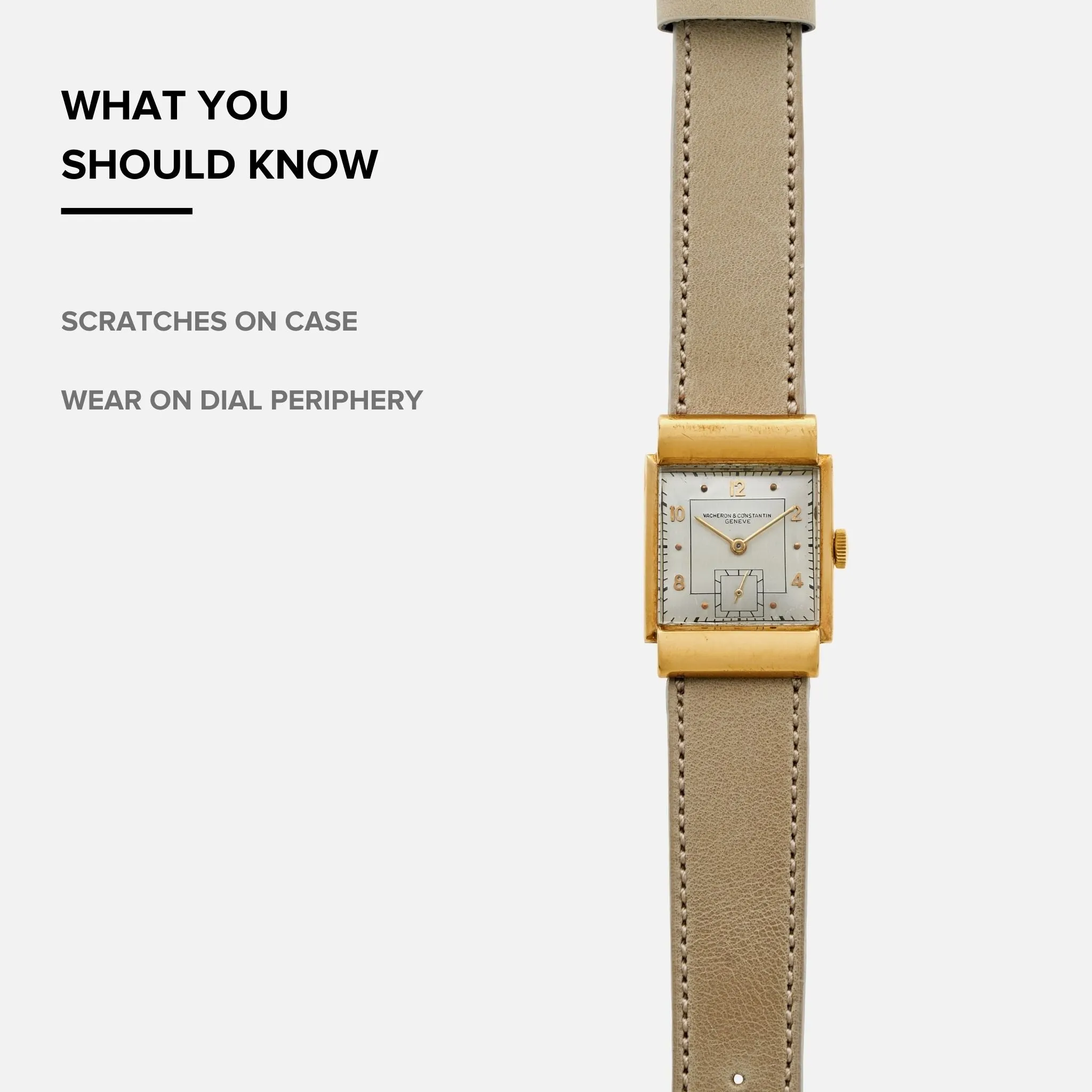 1945 Vacheron Constantin Ref. 4009 With Hooded Lugs