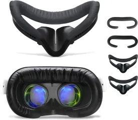 2 Pack Face Pad for Oculus Quest 2, Facial Interface & Face Cover Pad, Anti-fogging Sweatproof Face Cushion for VR Meta Quest 2 Accessories Replacement