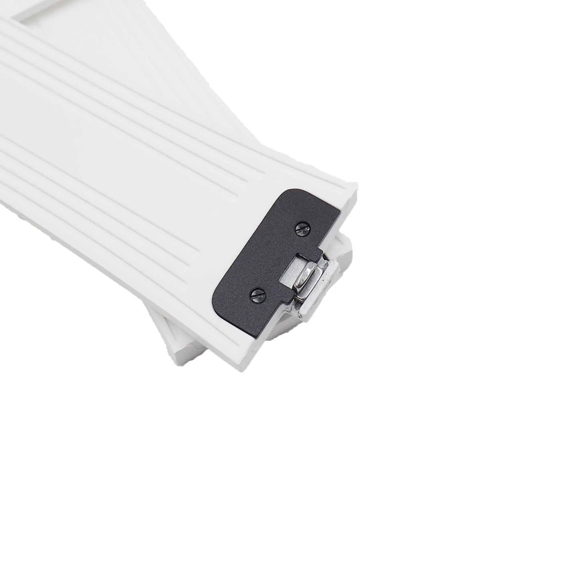 24mm Fine Triangle Pattern White FKM Rubber Watch Strap For Vacheron Constantin Overseas, Quick Switch System
