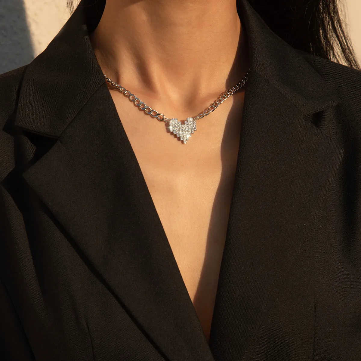Accessories Fashion All-match Single-layer Tassel Necklace Women