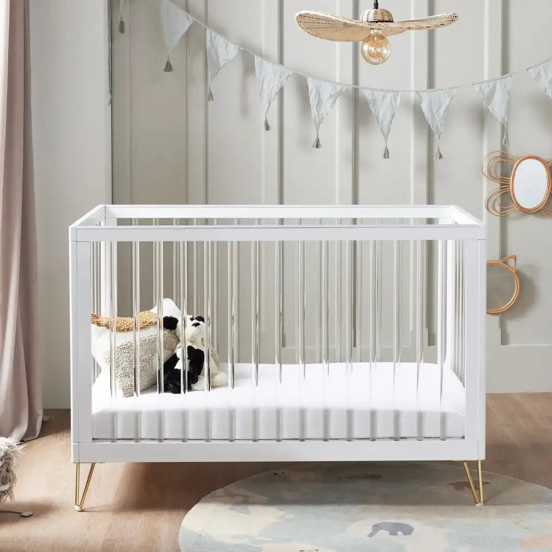 Babymore Kimi Cot Bed – Acrylic