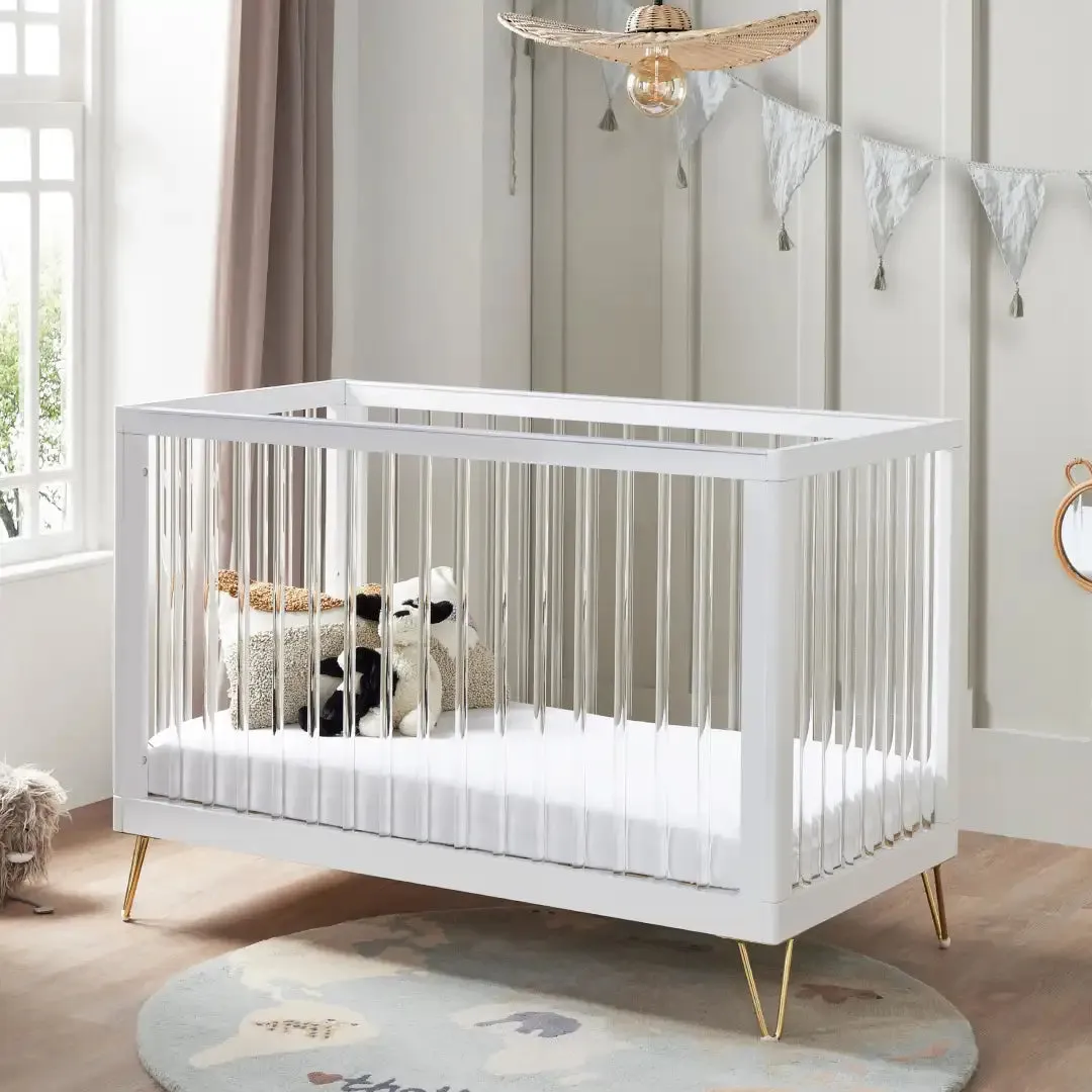 Babymore Kimi Cot Bed – Acrylic
