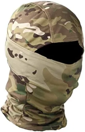 Balaclava Tactical Face Mask Great for Skiing, Paintball, Air Soft, Running  Multiple Color Options