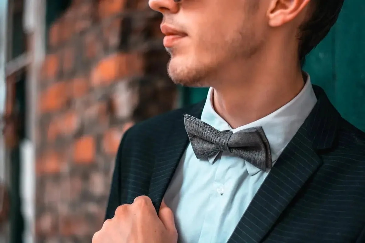 Bright Orange Bow Tie - Stylish Accessory for Men, Kids, and Halloween