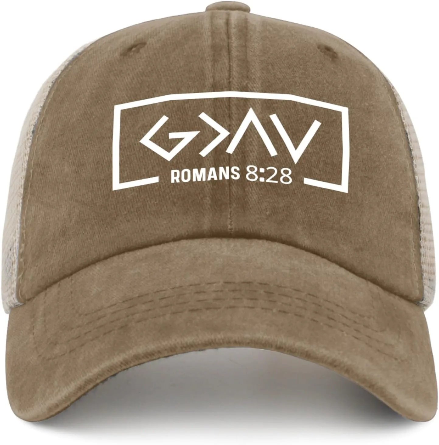 Dad Hat God is Greater Than The Highs and Lows Hat Trucker Hat Women Trendy Mesh Cap for Summer