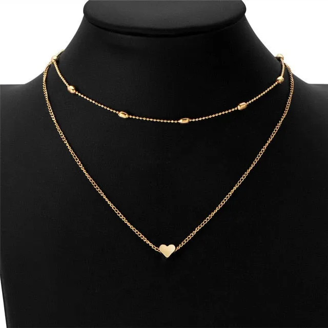 Female Clavicle Pendant Necklace