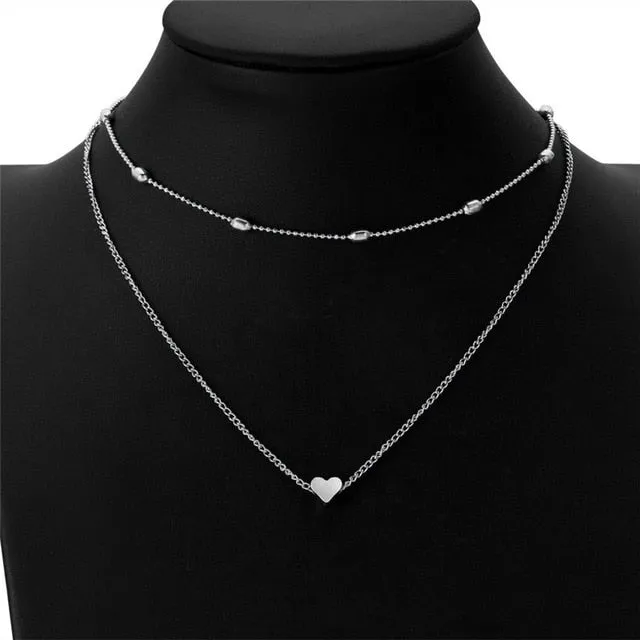 Female Clavicle Pendant Necklace