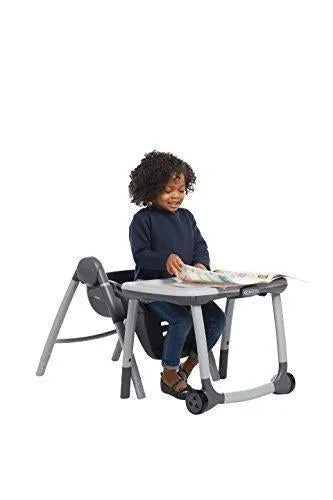 Graco Table2Table Premier Fold 7 in 1 Convertible High Chair | Converts to Dining Booster Seat, Kids Table and More, Landry