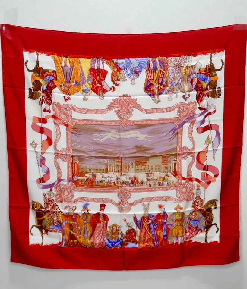 Hermes 'Turqueries En L'honneur De Mr Le T' Scarf