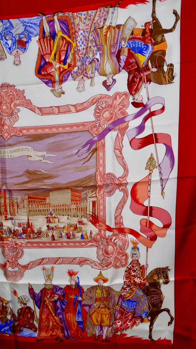 Hermes 'Turqueries En L'honneur De Mr Le T' Scarf