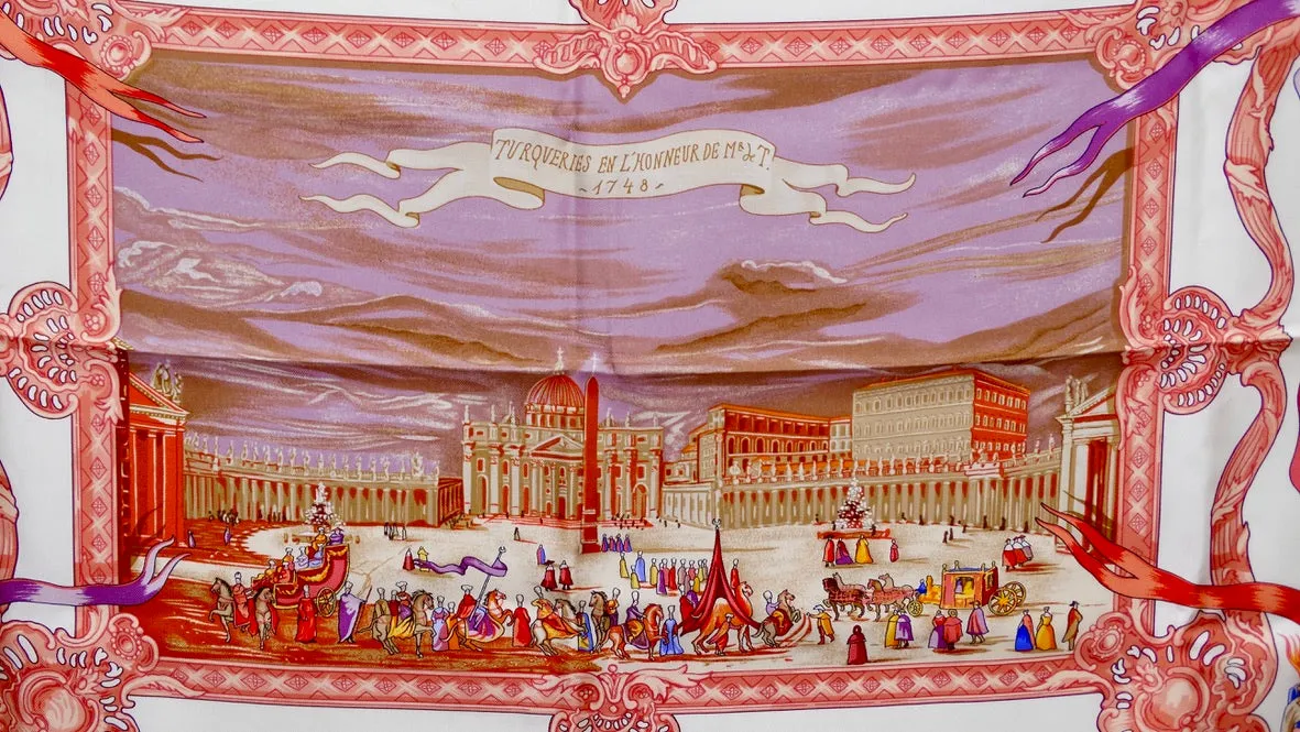 Hermes 'Turqueries En L'honneur De Mr Le T' Scarf
