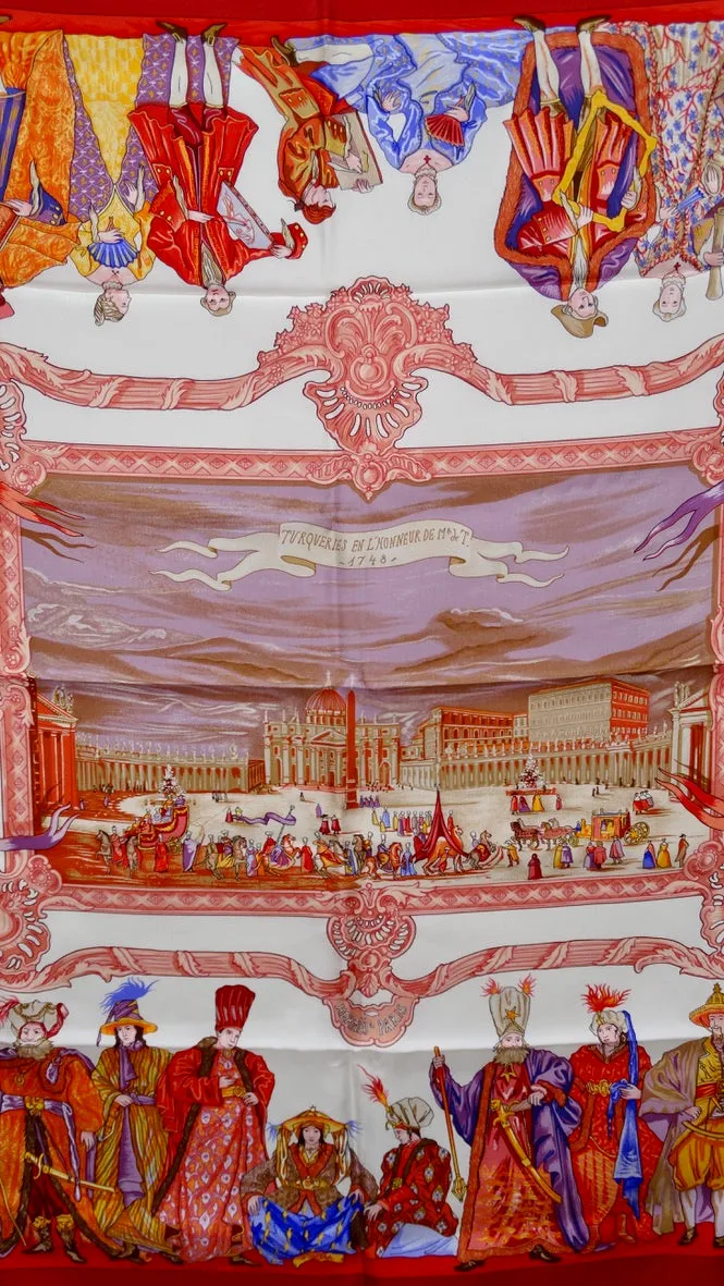 Hermes 'Turqueries En L'honneur De Mr Le T' Scarf