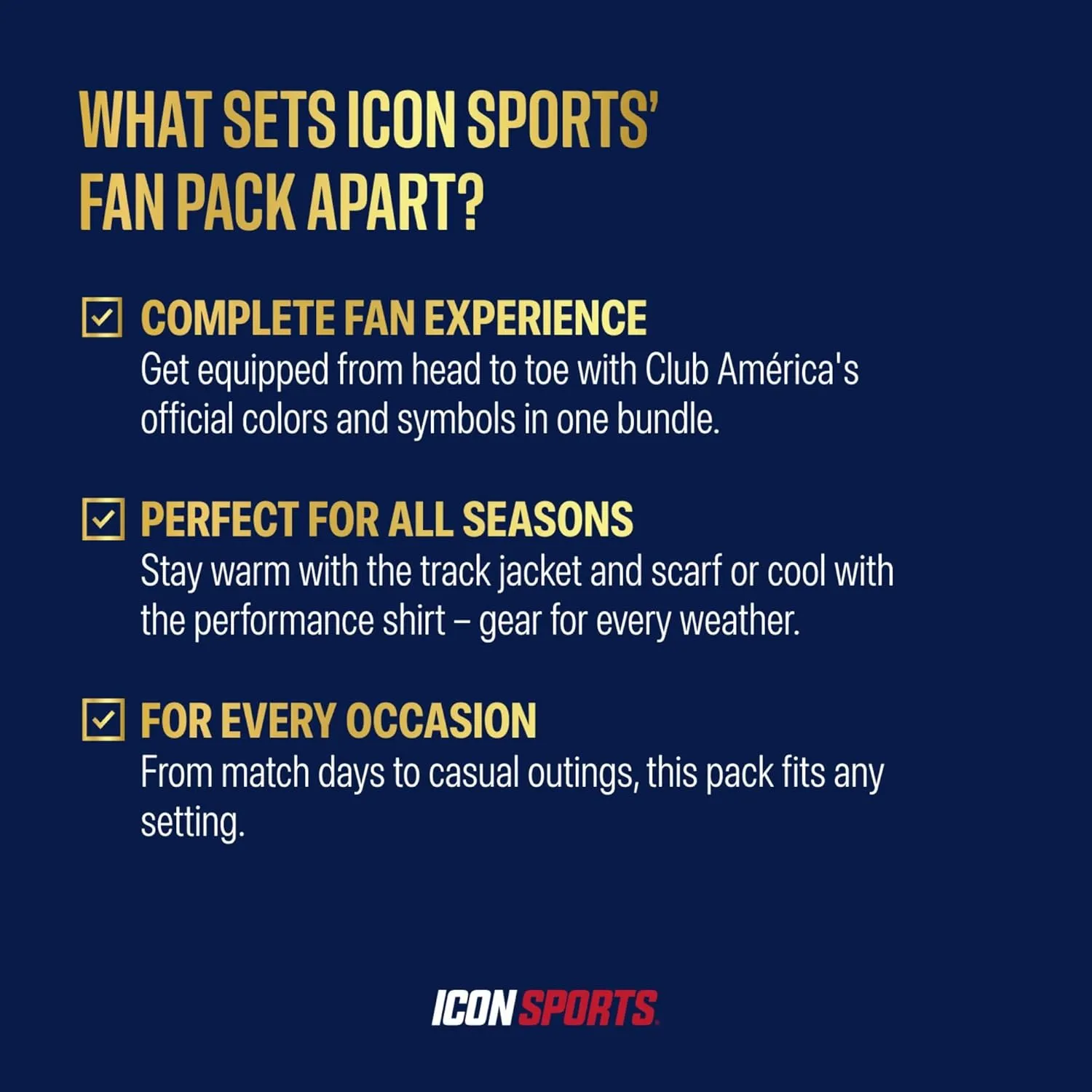 Icon Sports Pro League Ultimate Fan Pack  Officially Licensed 5-Piece Soccer Merch - Shirt, Jersey, Jacket, Scarf, Bag