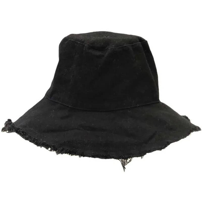 Isla Scott | Dune Bucket Hat - Black