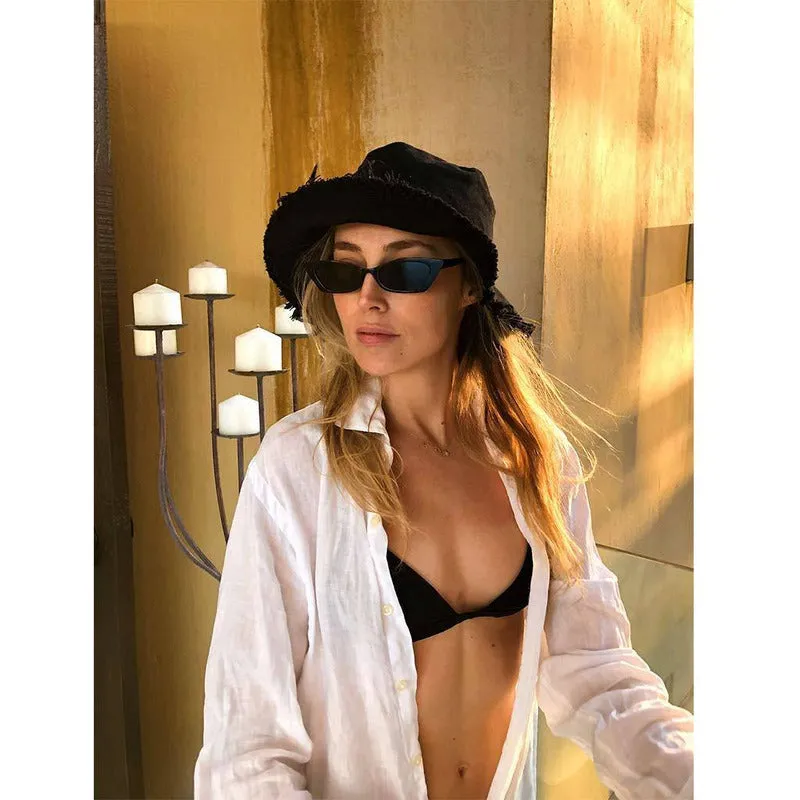 Isla Scott | Dune Bucket Hat - Black