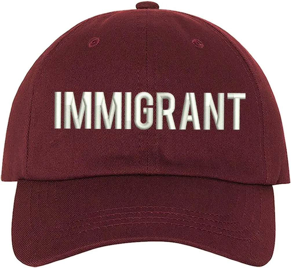 Prfcto Lifestyle Immigrant Baseball Cap - Baseball Hat Dad Hat Unisex