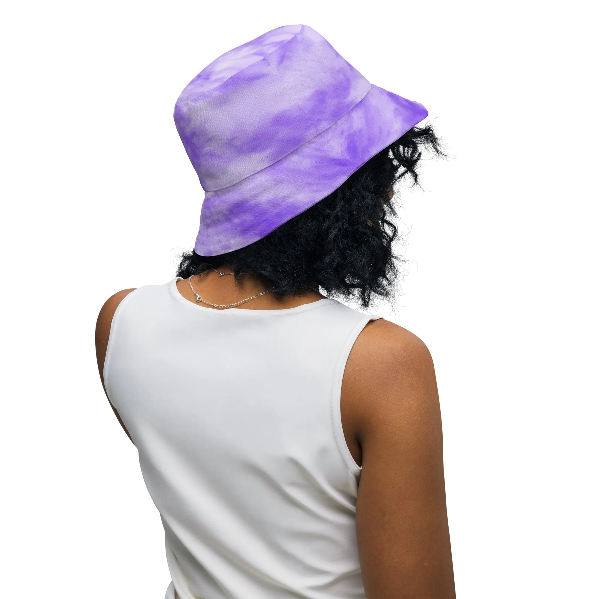 Purple Haze Tie-Dye Chic with Our Bucket Hat, lioness-love