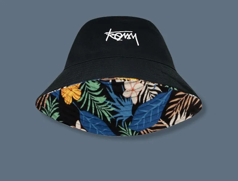 Reversible Pattern Bucket Hat