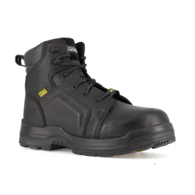 Rockport 6" Lace To Toe Men's Work Boot Composite Toe More Energy Rk6465 In Black