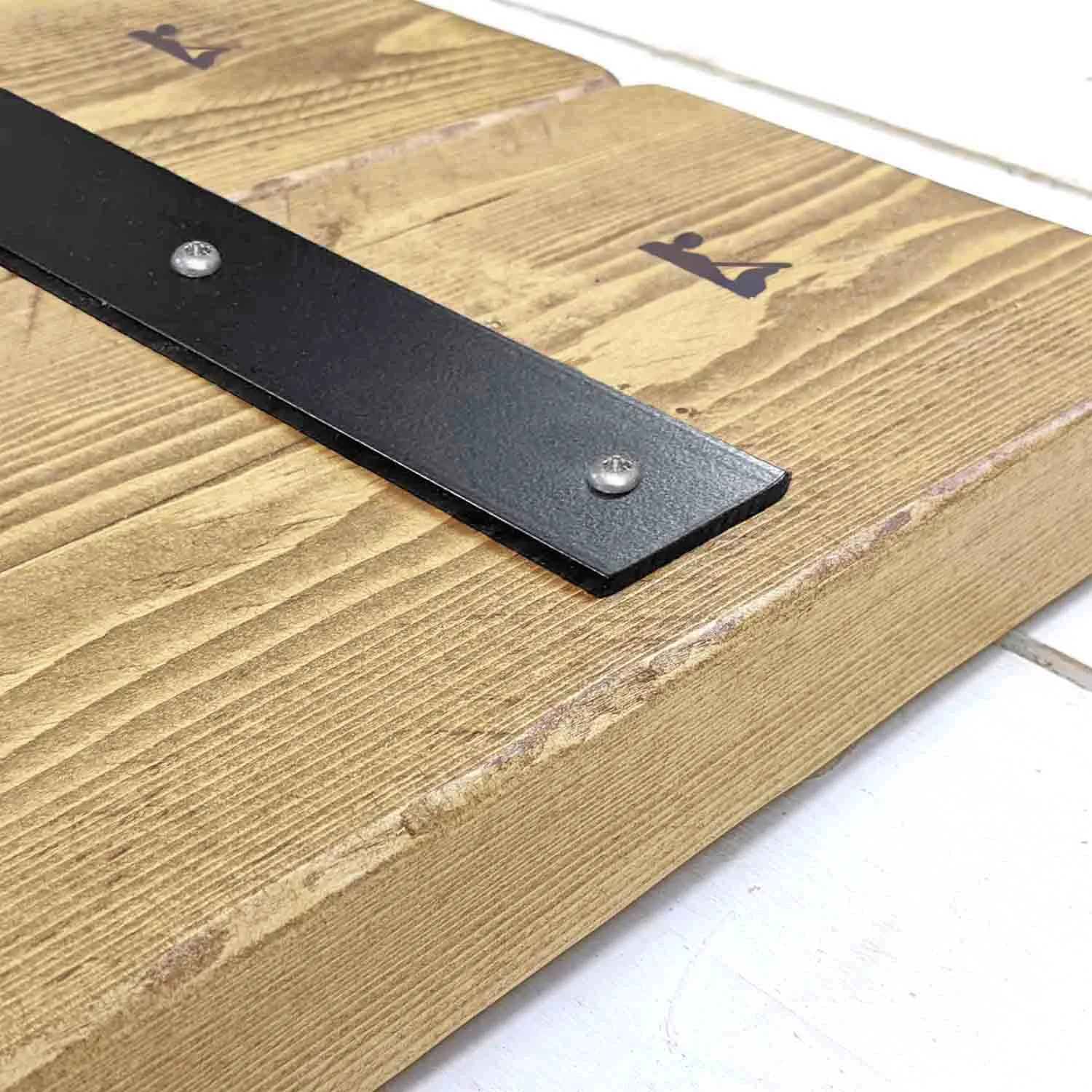 Rustic Coffee Table | Hairpin Leg