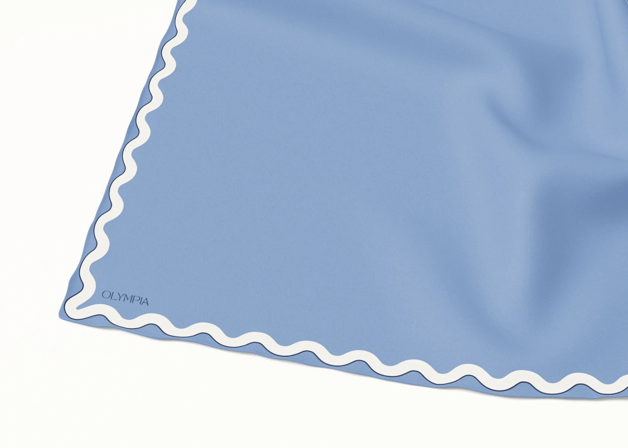 Sophie Hydrangea Silk Scarf - 89x89cm