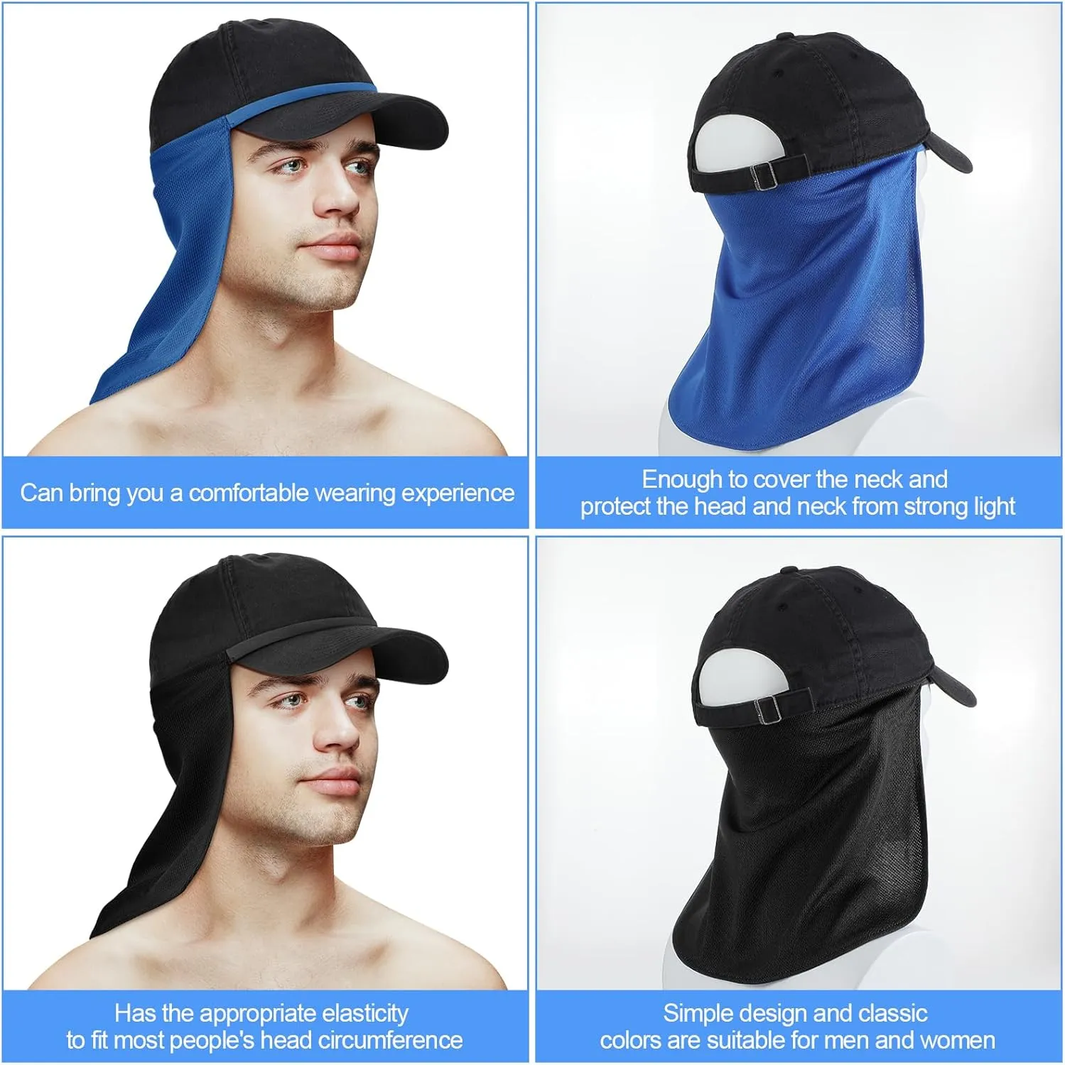 Tatuo Unisex Neck Gaiter UV Face Cover Sun Protection Neck Drape Multifunctional 2 in 1 Face Covering for Outdoor Sports Fishing