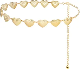 Trendy Women's O-Ring Adjustable Waist Chain - Fashion Accessory for Jeans and Dresses