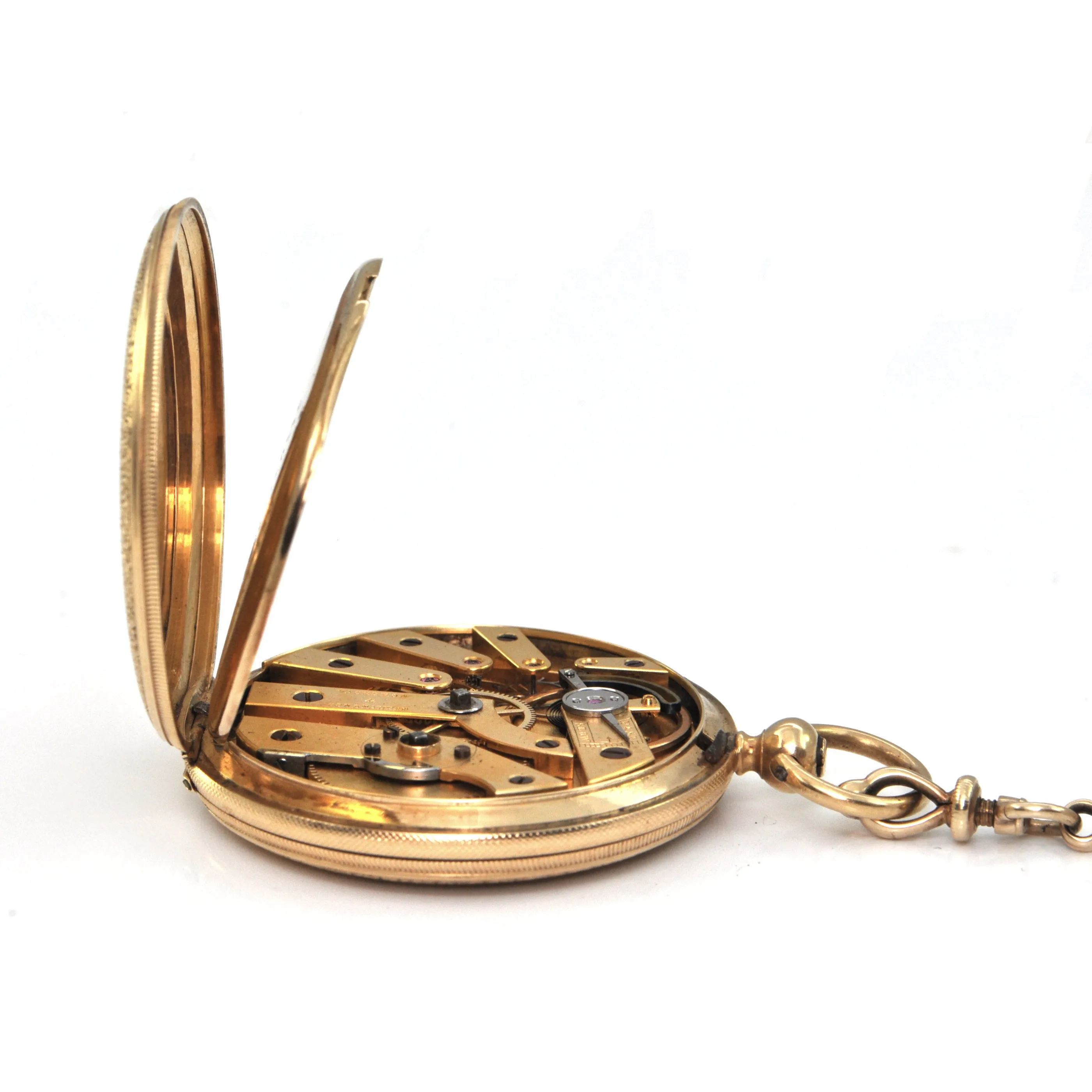 Vacheron & Constantin 18K & 14K Yellow Gold Double Hunter Pocket Watch C.1855