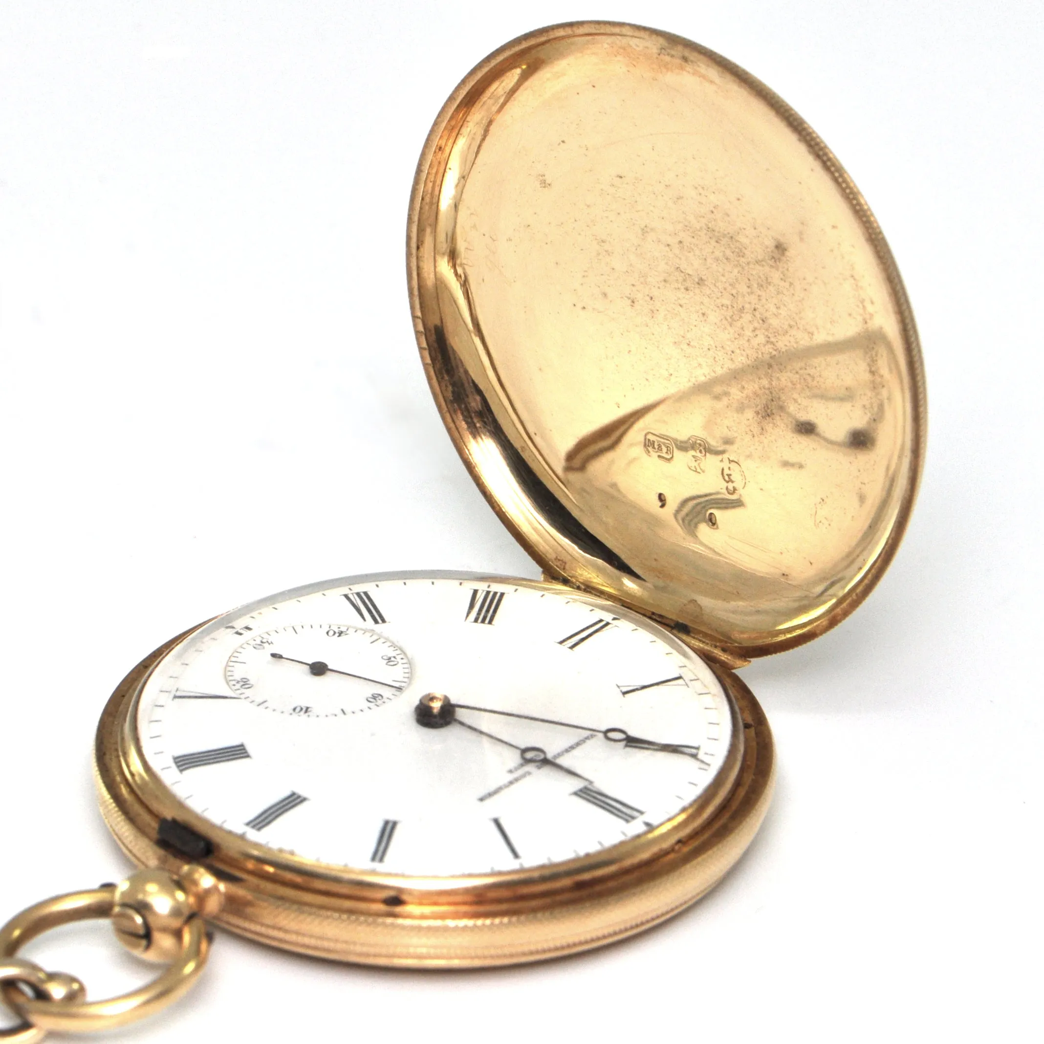 Vacheron & Constantin 18K & 14K Yellow Gold Double Hunter Pocket Watch C.1855