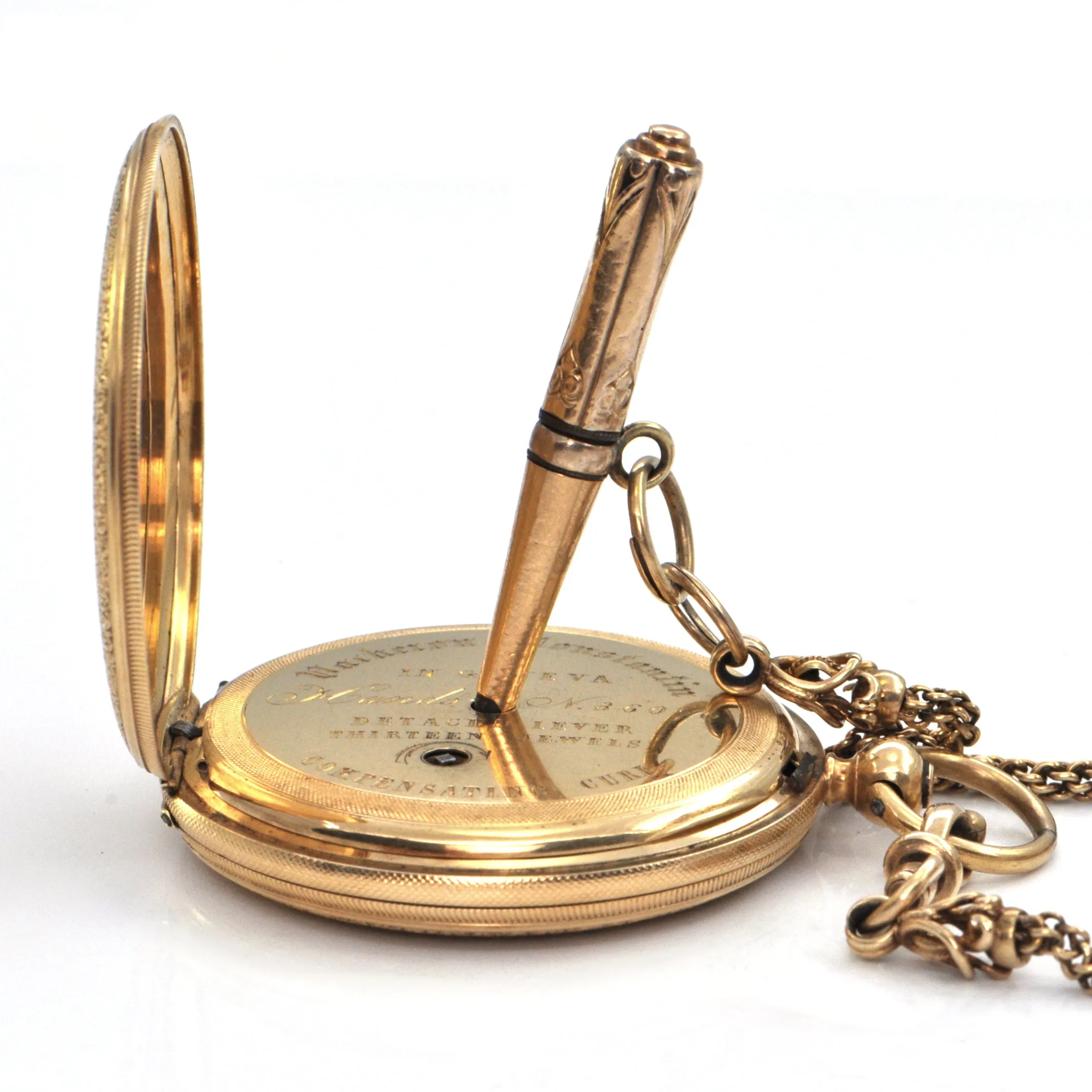 Vacheron & Constantin 18K & 14K Yellow Gold Double Hunter Pocket Watch C.1855
