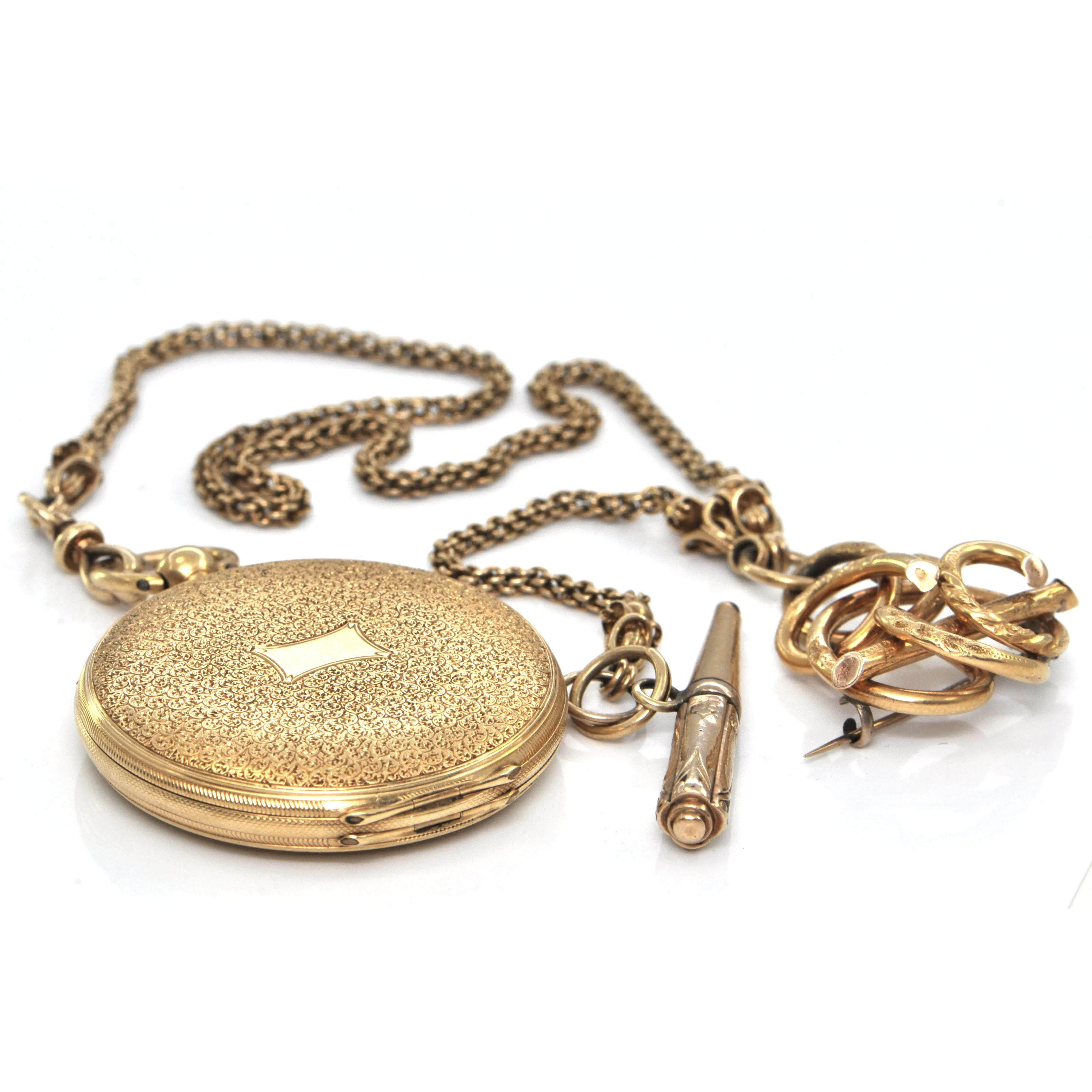 Vacheron & Constantin 18K & 14K Yellow Gold Double Hunter Pocket Watch C.1855