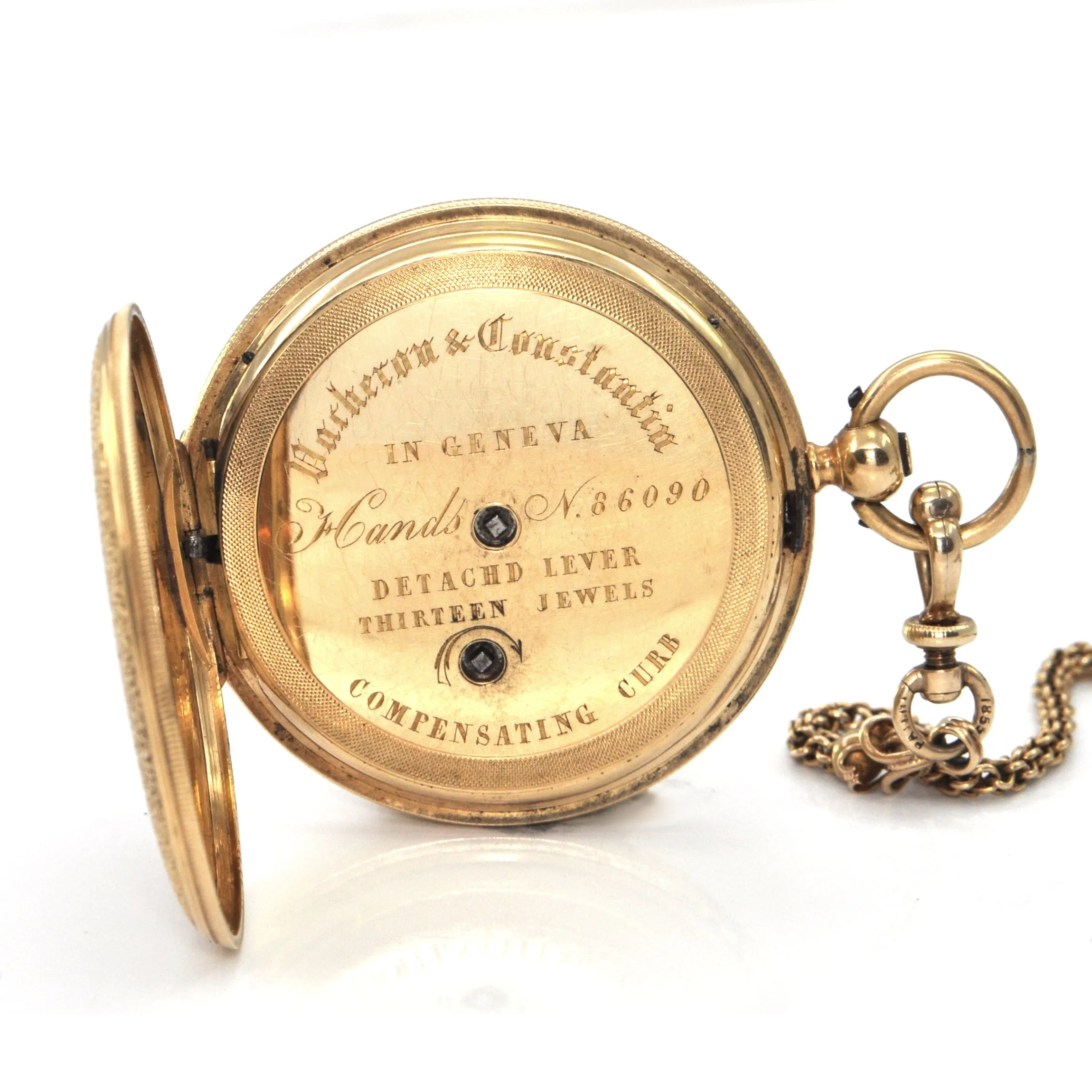 Vacheron & Constantin 18K & 14K Yellow Gold Double Hunter Pocket Watch C.1855