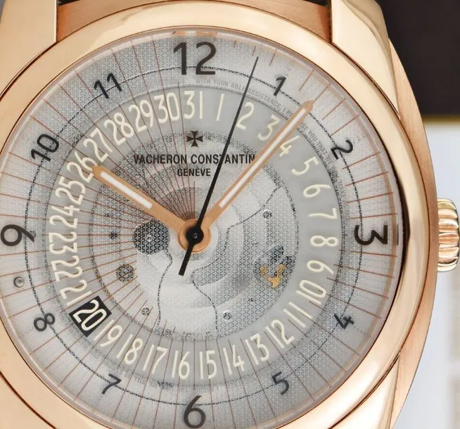 VACHERON CONSTANTIN - 18kt Rose Gold Quai de L'ile Silver Dial 86050