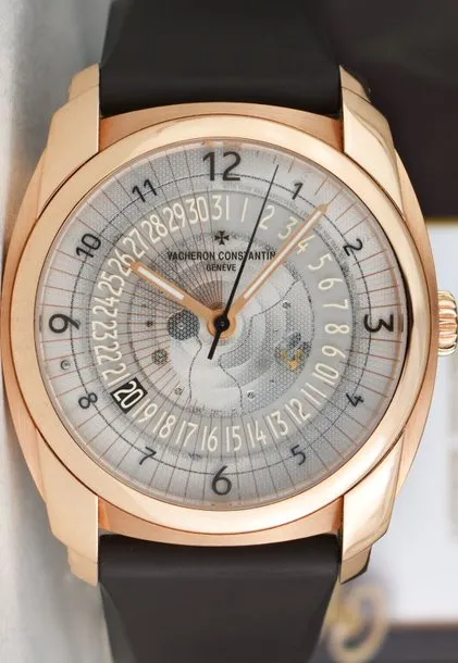 VACHERON CONSTANTIN - 18kt Rose Gold Quai de L'ile Silver Dial 86050