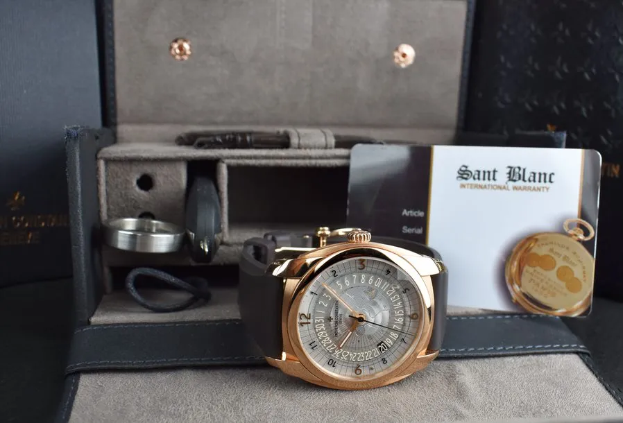 VACHERON CONSTANTIN - 18kt Rose Gold Quai de L'ile Silver Dial 86050