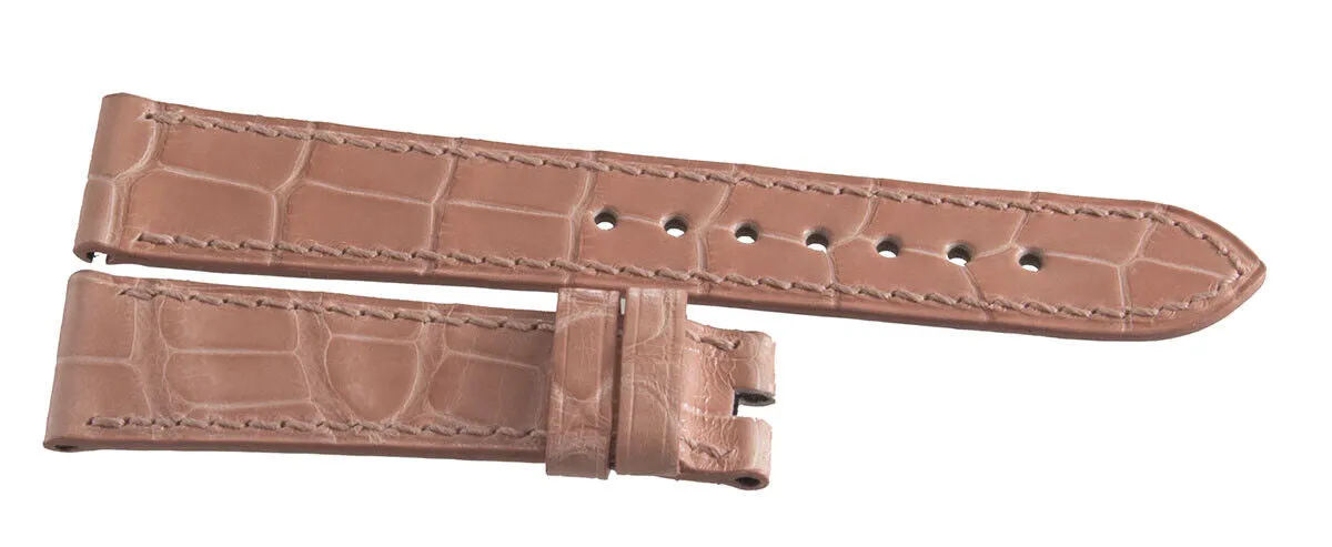 Vacheron Constantin Geneve 16mm x 14mm Pink Alligator Leather Watch Band 081231