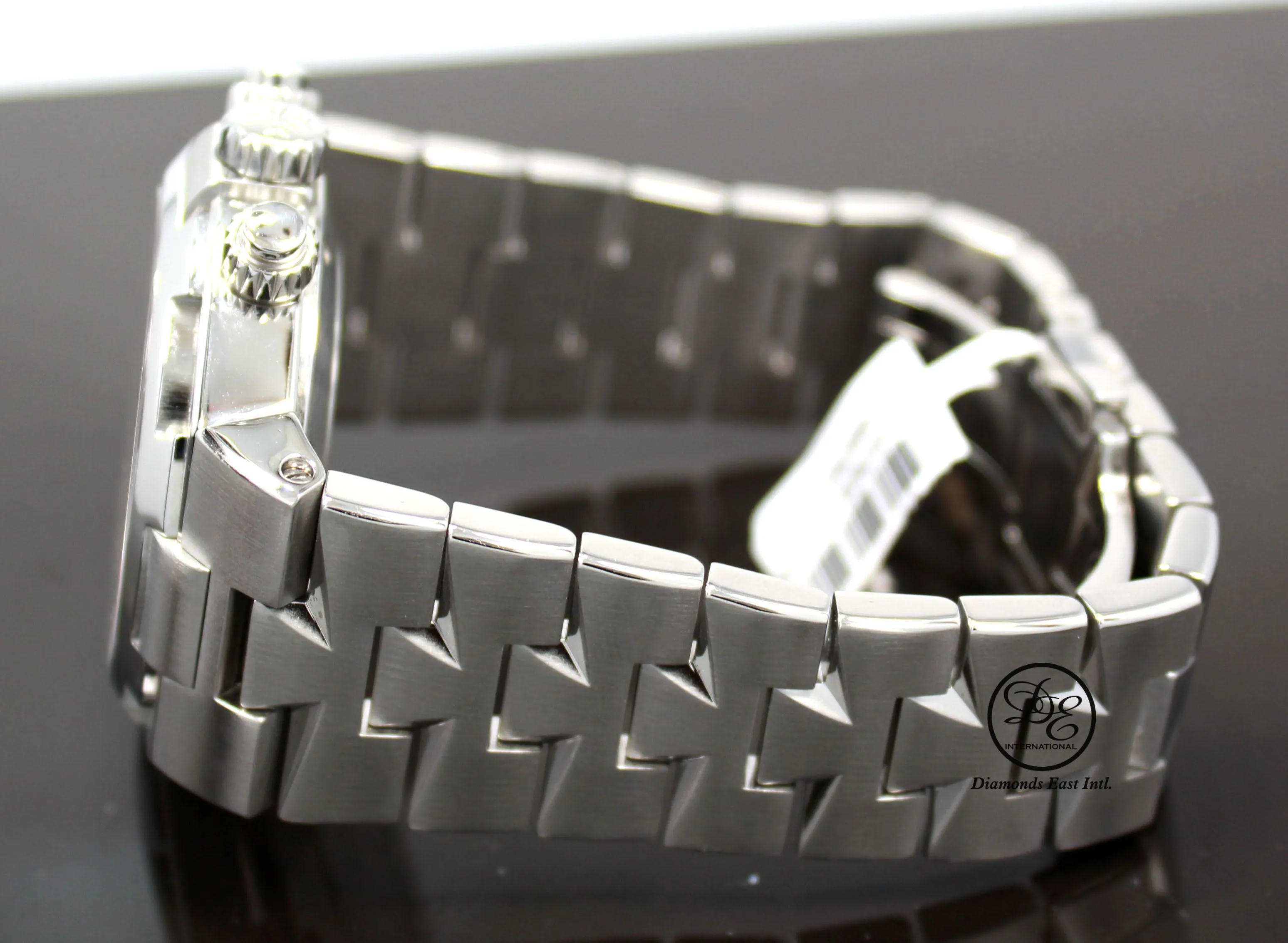 VACHERON CONSTANTIN OVERSEAS 49150/B01A-9095 CHRONOGRAPH WATCH SILVER DIAL
