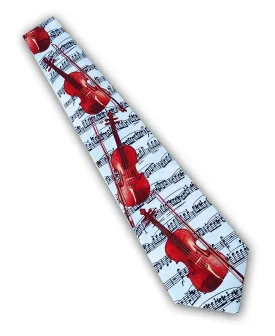 Violin Necktie