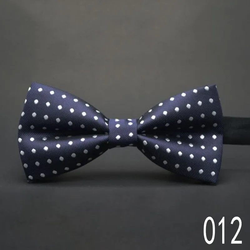 Wedding Ties Adjustable Satin Men Dot Tuxedo Classic Party Novelty Bow Tie Necktie pajaritas hombre noeud papillon men