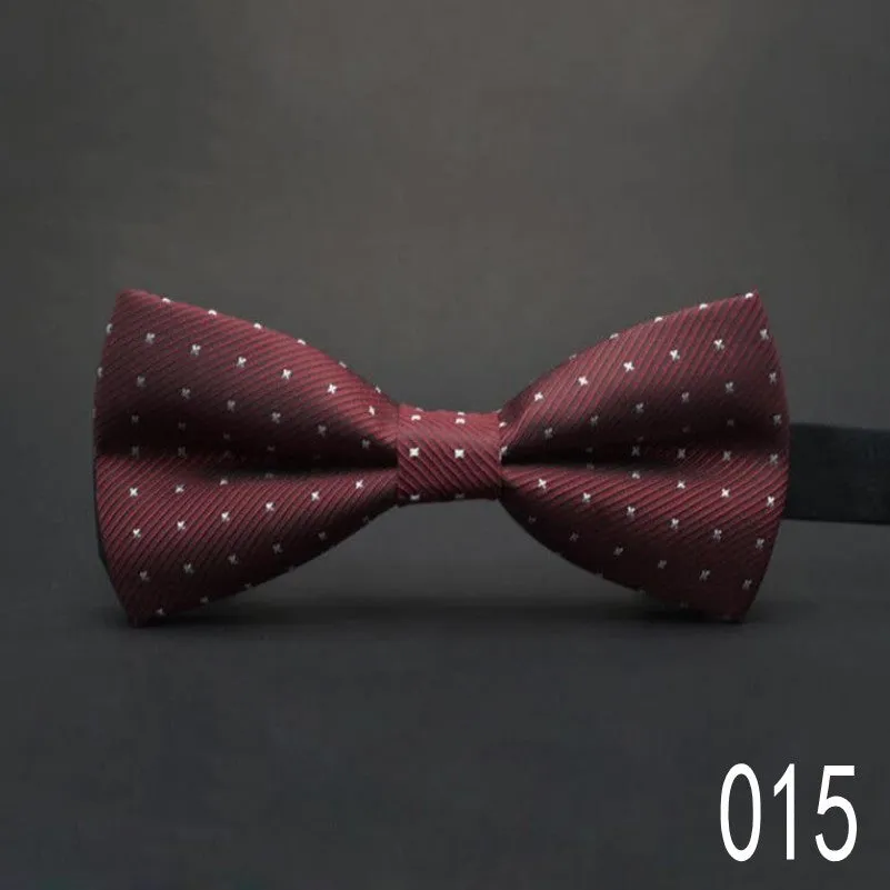 Wedding Ties Adjustable Satin Men Dot Tuxedo Classic Party Novelty Bow Tie Necktie pajaritas hombre noeud papillon men