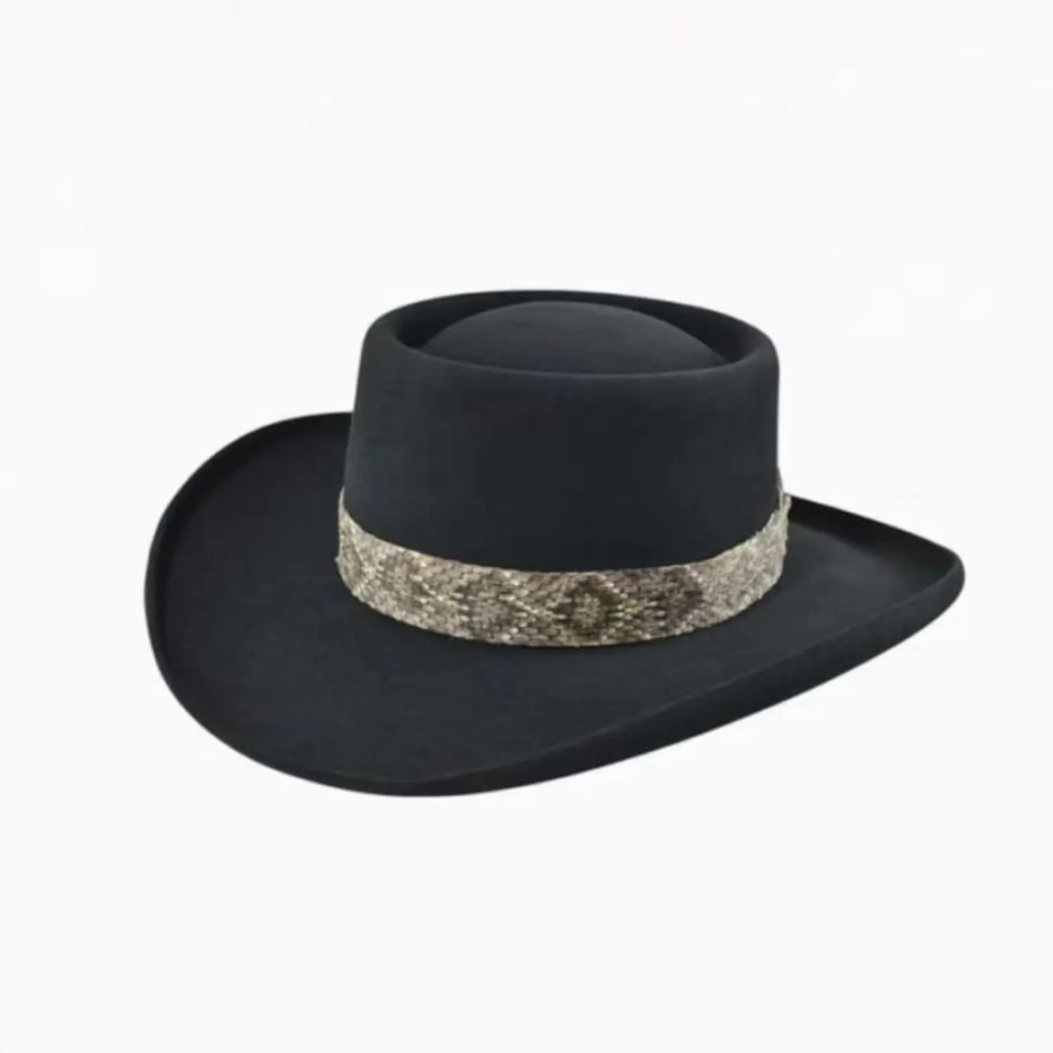 Women Men Classic Fel Wide Brim Western Cowboy Cow Girl Hat Outdoor Classic Fedora Cowboy Hats with Belt Buckle