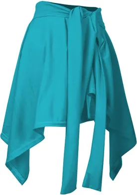 Women Yoga Ballet Wrap Skirt, Beach Cover Up Skirt, Athletic Skirt Sarong for Yoga Ballet Tennis Jogging