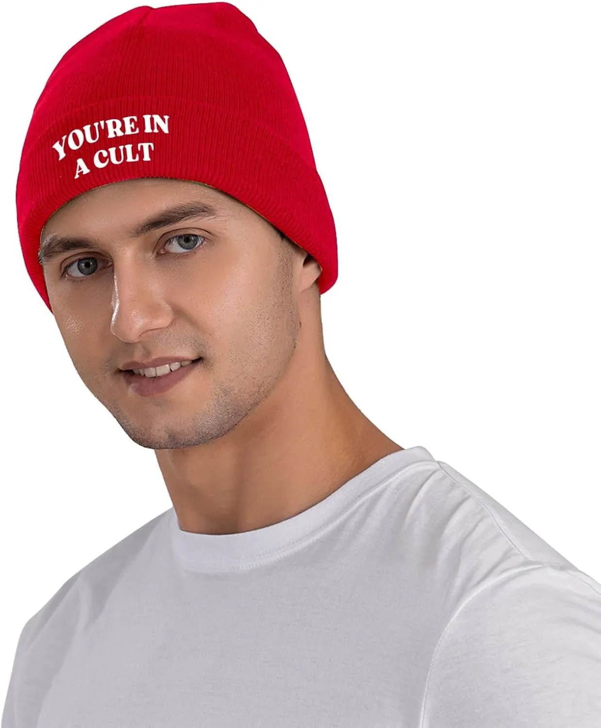 You're in A Cult Knit Hat Men Women Warm Winter Hat Beanie Fashion Cap