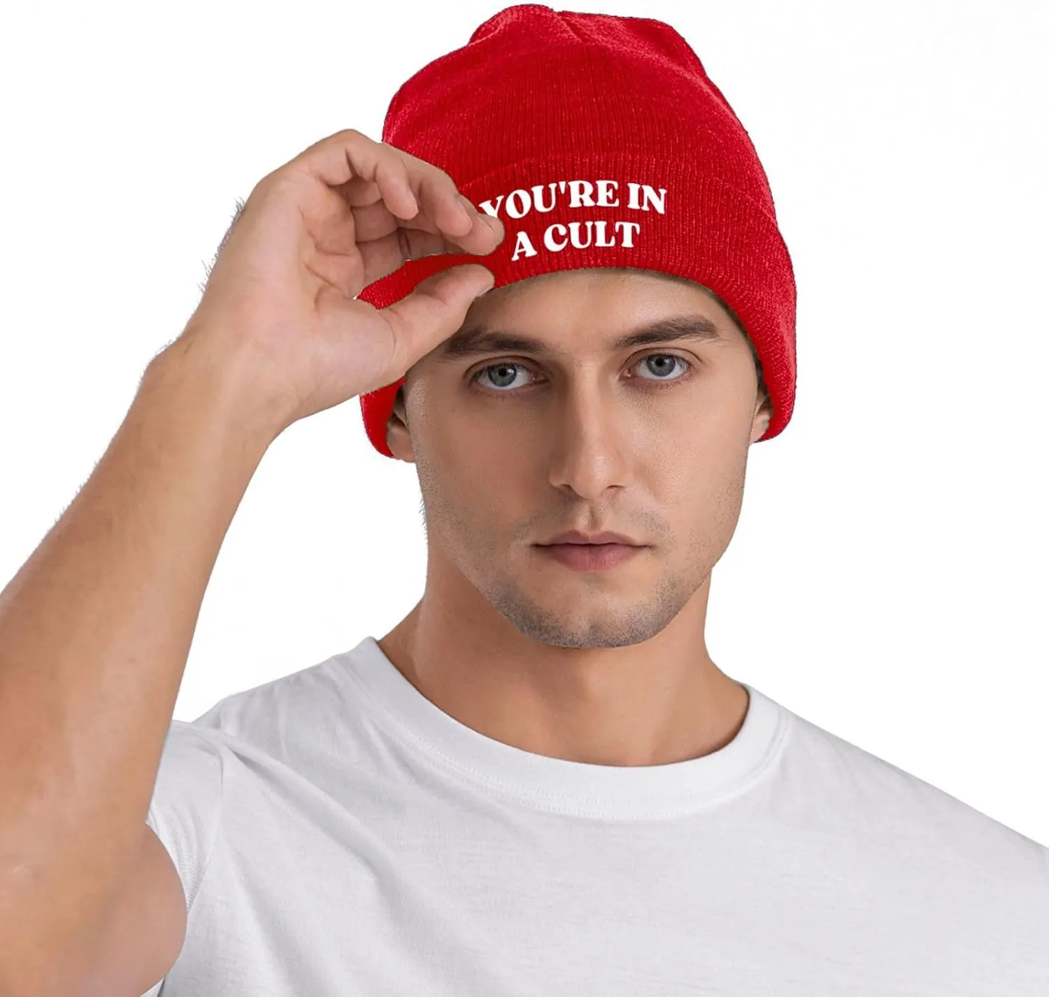 You're in A Cult Knit Hat Men Women Warm Winter Hat Beanie Fashion Cap