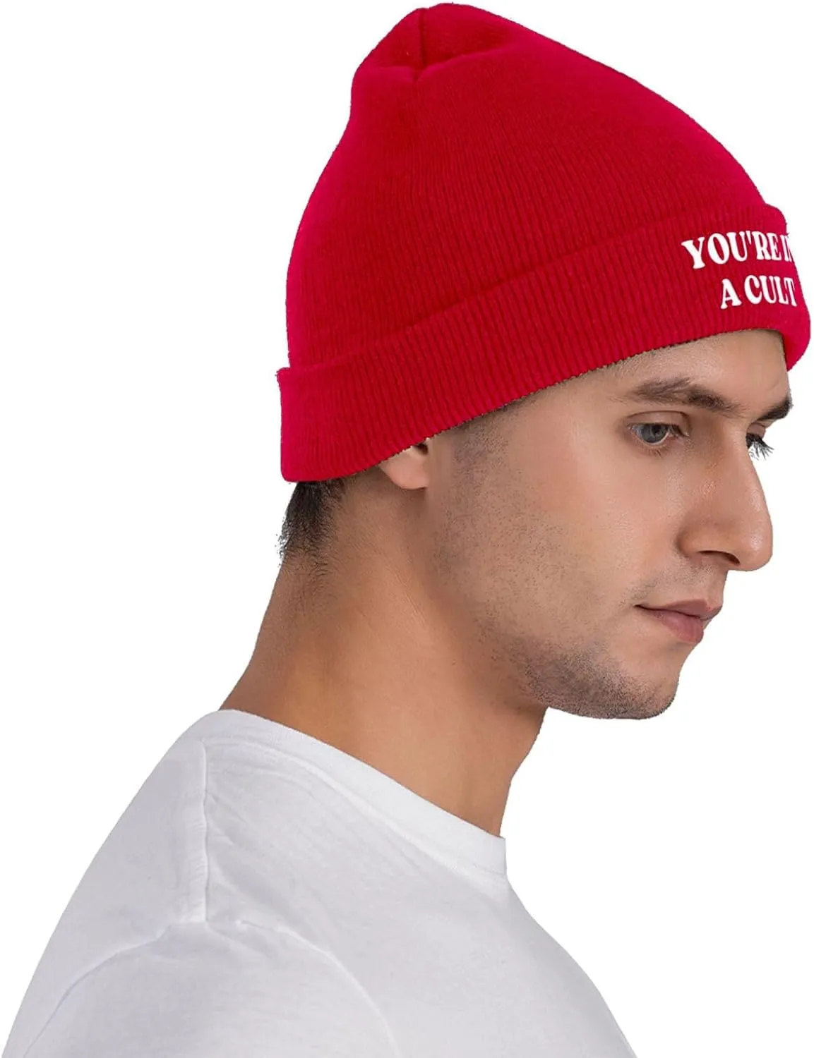 You're in A Cult Knit Hat Men Women Warm Winter Hat Beanie Fashion Cap